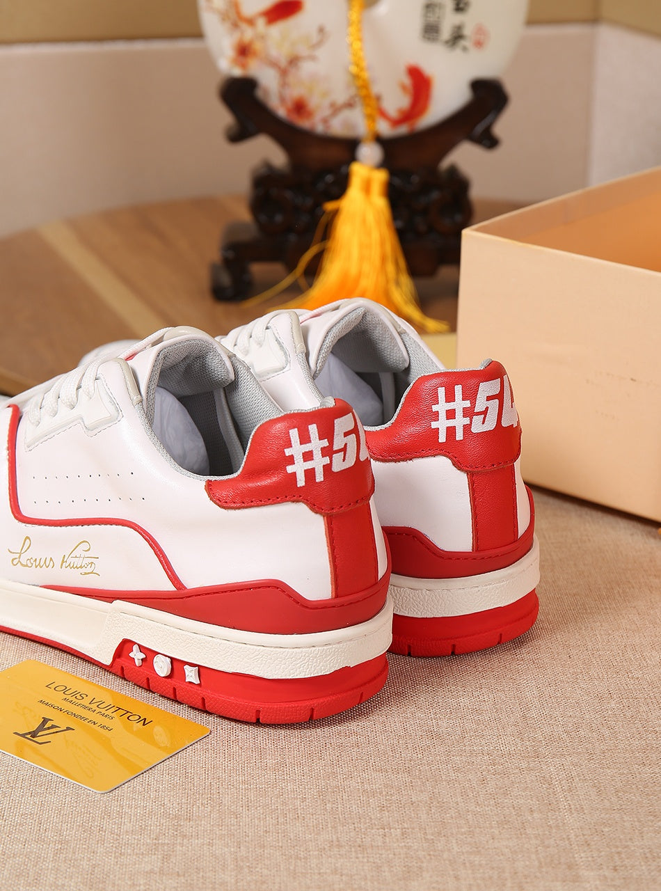 GLM - LUV SurfaGLM In GLMnogram Red White Sneaker