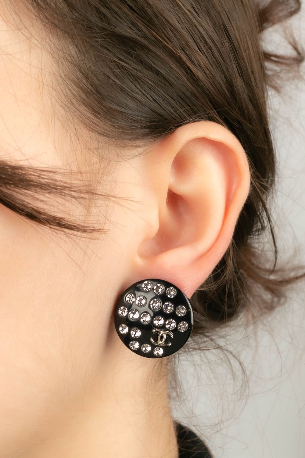 Boucles d'oreilles Chanel DÃƒÆ’Ã‚Â©filÃƒÆ’Ã‚Â©