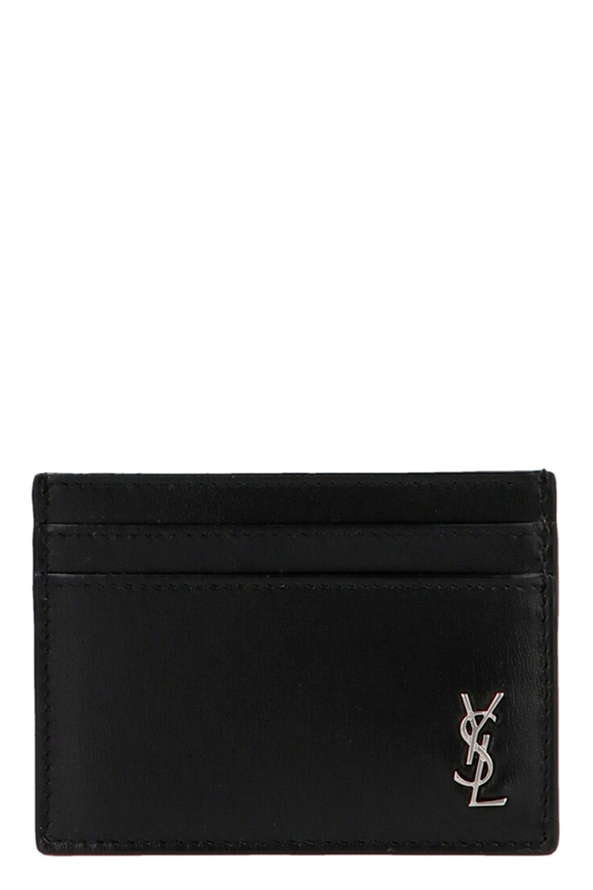 Saint Laurent Men 'Tiny Monogram' Card Holder