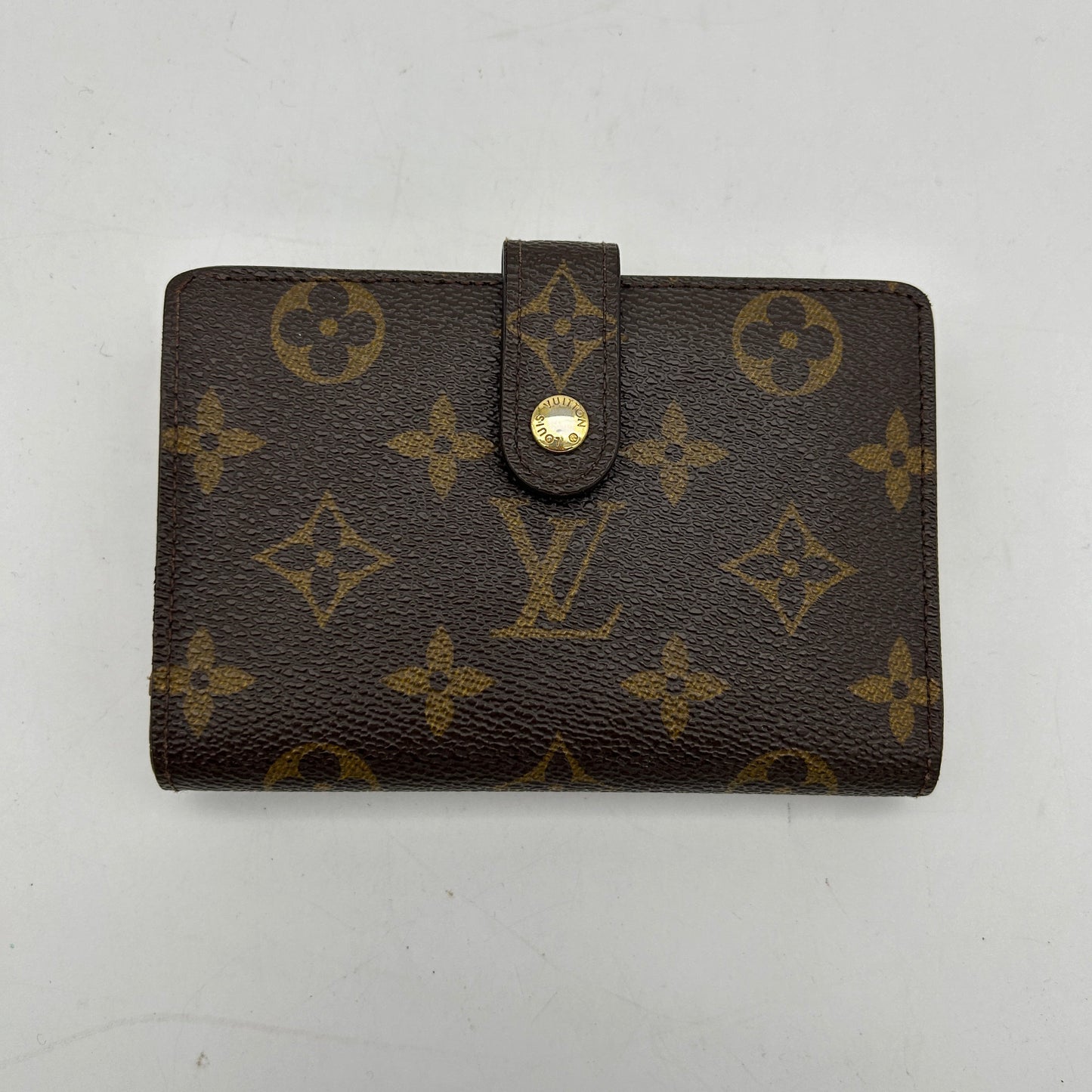 Louis Vuitton Monogram Canvas Port Feuille Vienoise French Purse Wallet lv3323vd