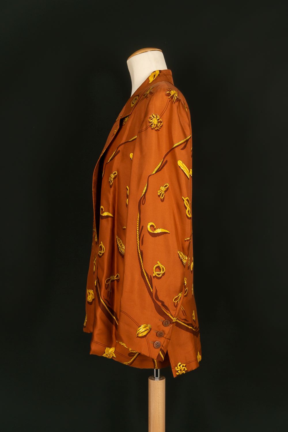 Veste en soie HermÃƒÆ’Ã‚Â¨s