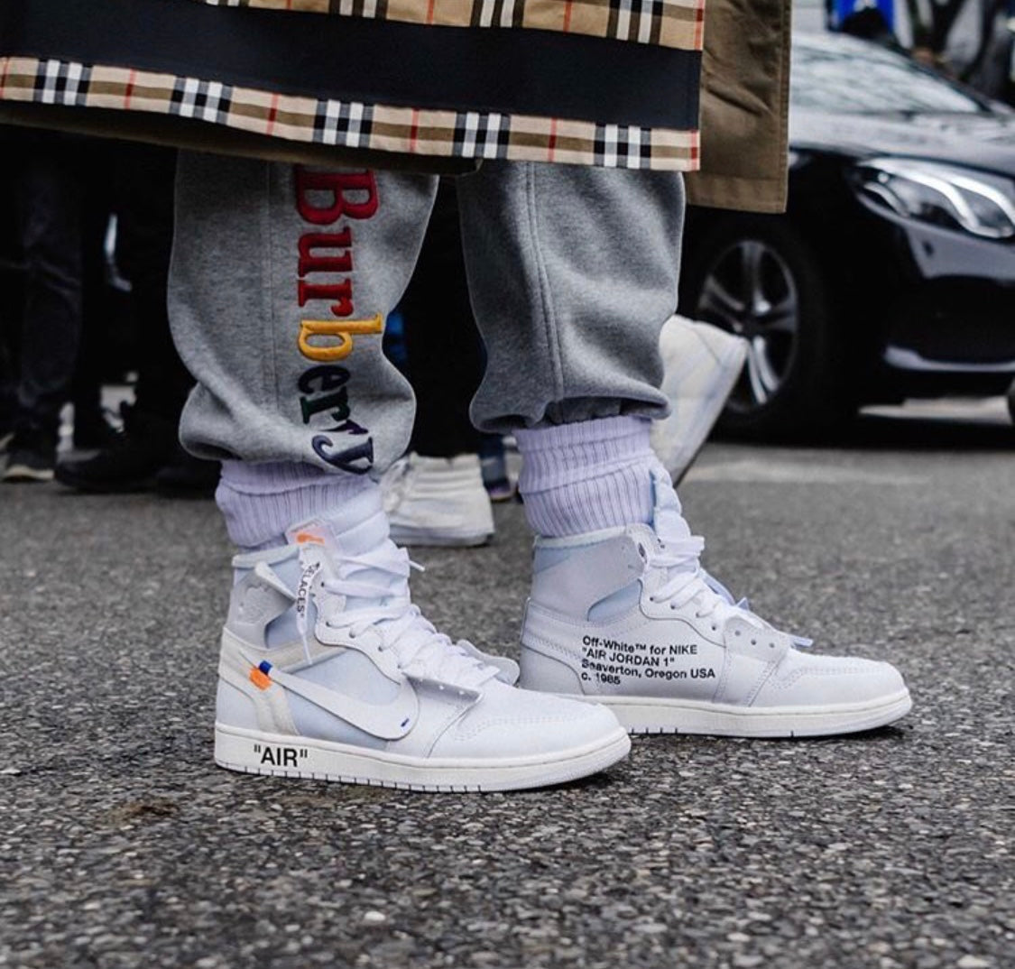 GLM - OW x AJ1 Pure White