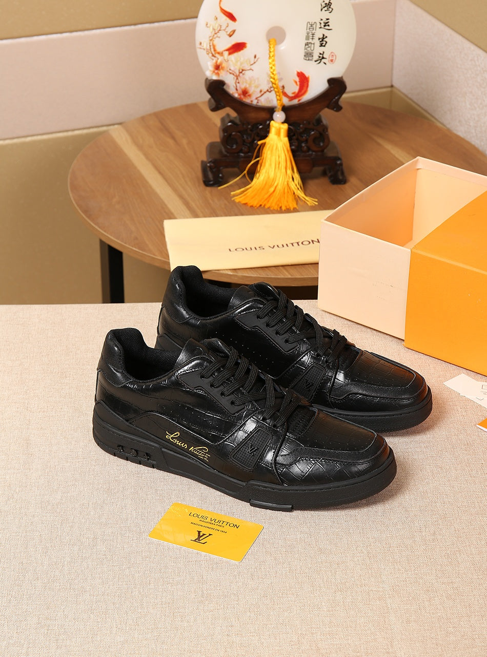 GLM - LUV Traners Vert Black Sneaker