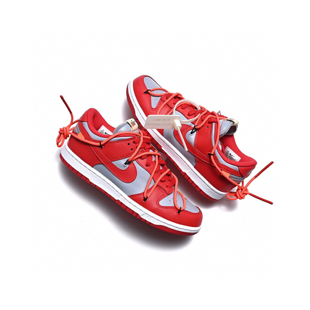 GLM - OW x Dunk Silver Red