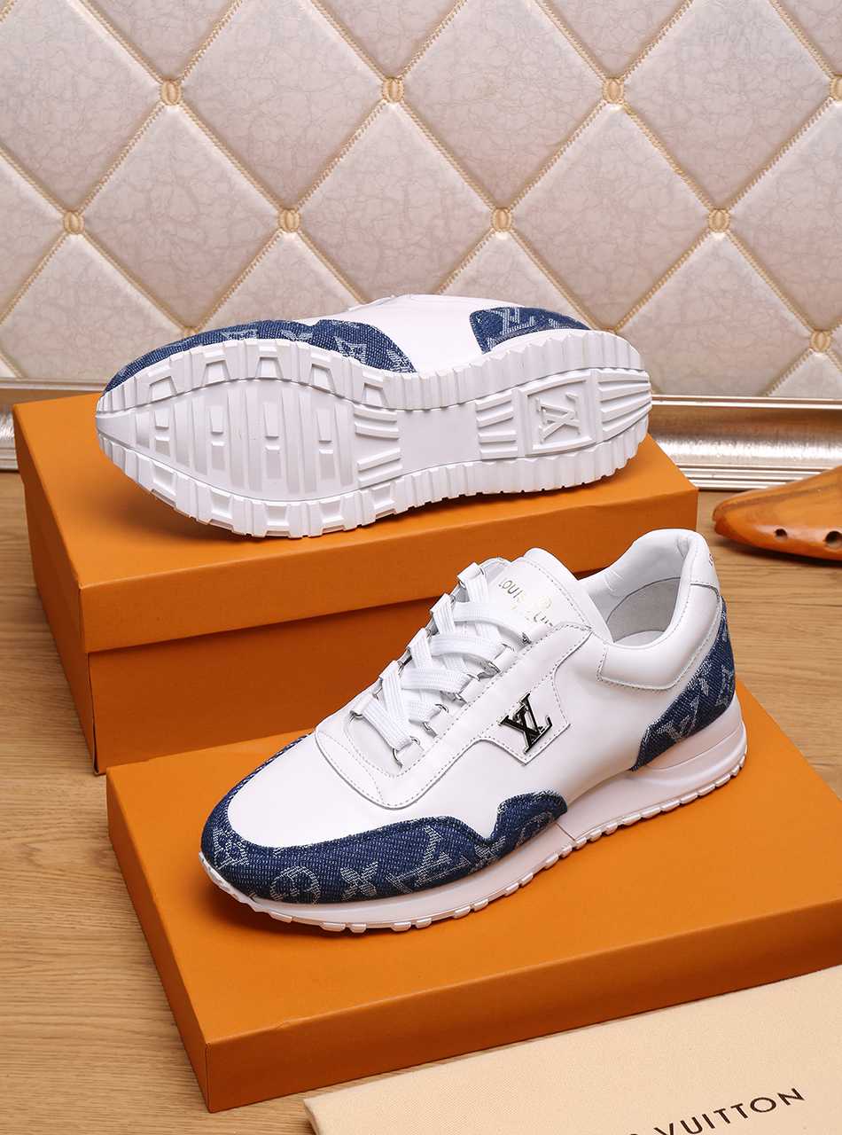 GLM - LUV Beverly Hills Hours Blue White Sneaker