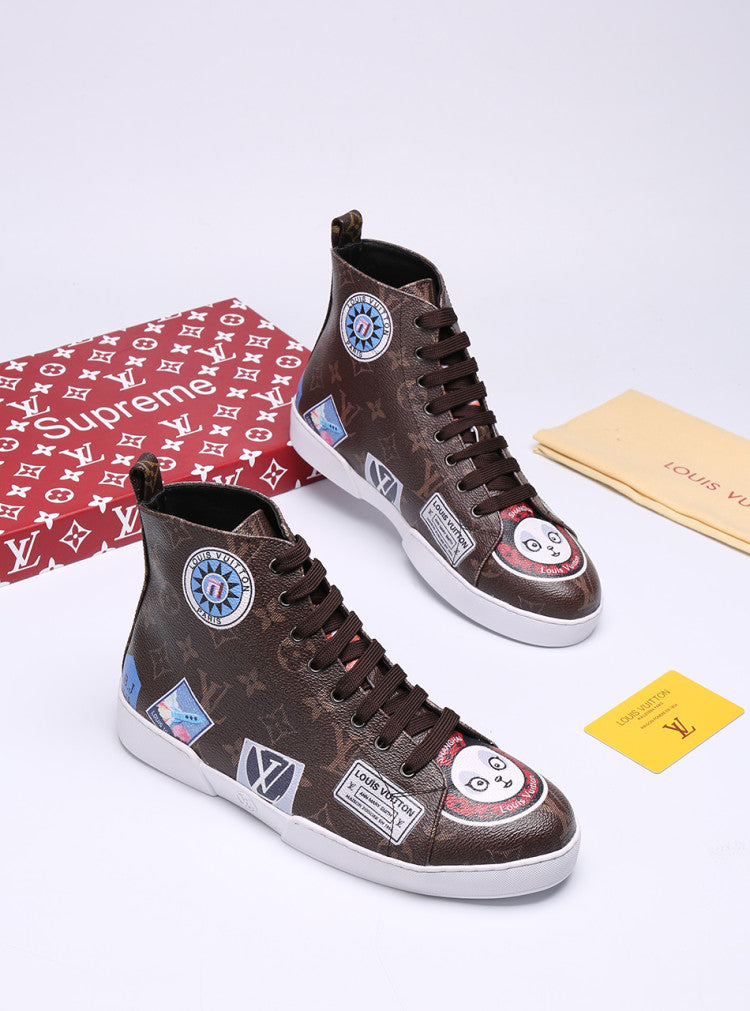GLM - LUV Stellar Trainer Boot Brown Sneaker