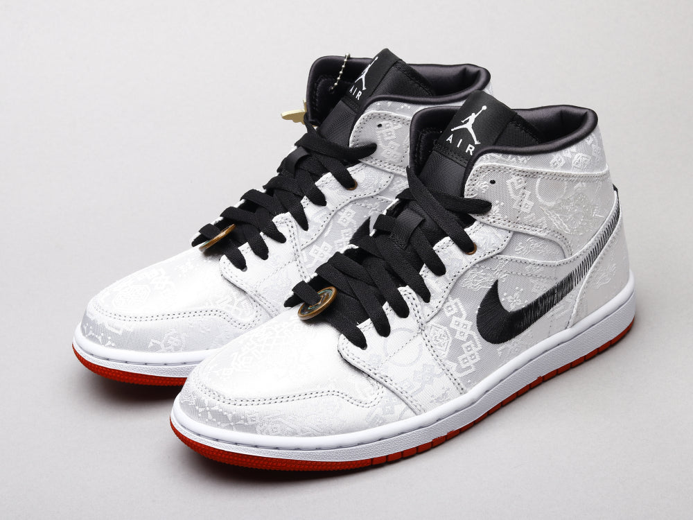 GLM - AJ1 Edison Chen White Silk