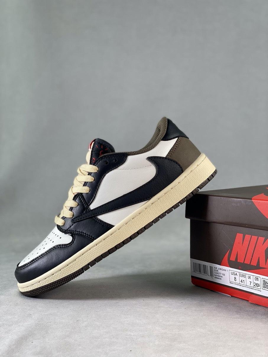 Designer Travis Scott Ãƒâ€” Air Jordan 1 Low OG Ã¢â‚¬Å“Reverse M CQ4277 105