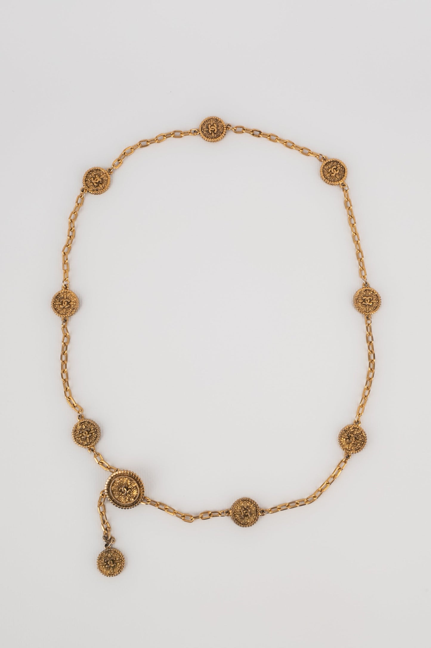 Collier cc Chanel 1980's
