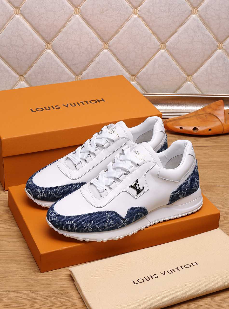 GLM - LUV Beverly Hills Hours Blue White Sneaker