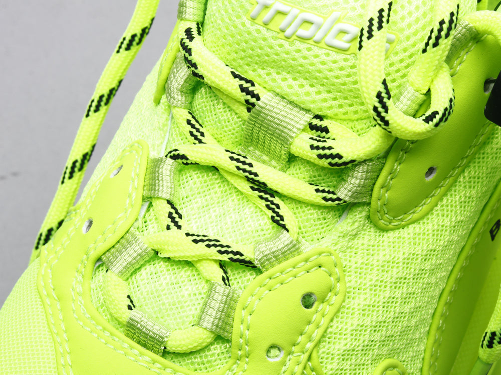 GLM - Bla Air Cushion  Fluorescent Green Sneaker