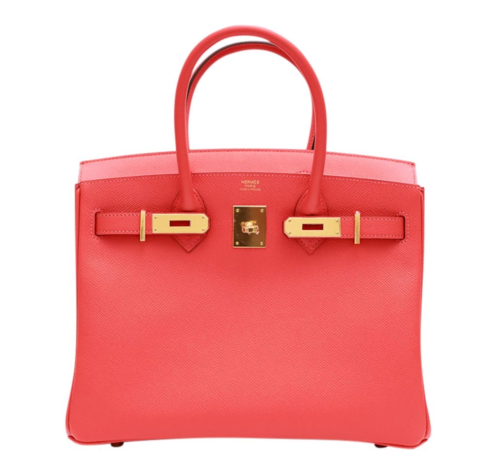 HermÃƒÆ’Ã‚Â¨s Birkin 30 Epsom Rose Jaipur GHW
