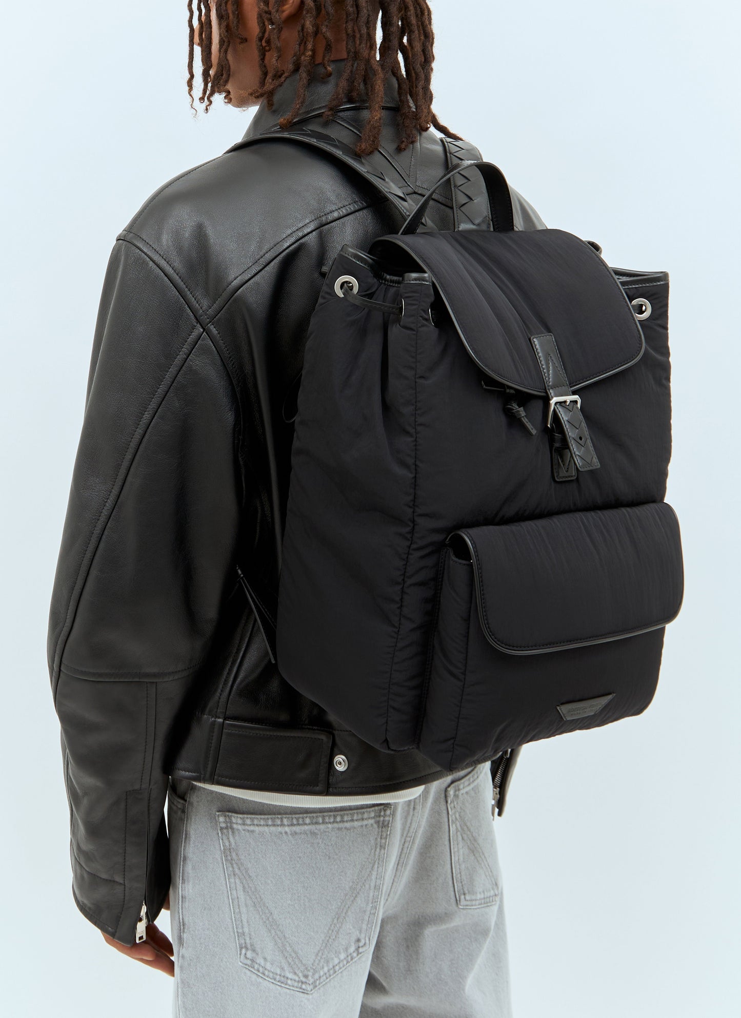 Bottega Veneta Men Crossroad Backpack