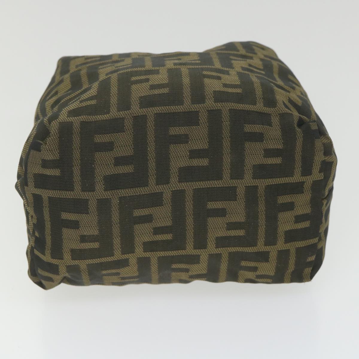 FENDI Zucca Canvas Pouch Black Brown bs10045