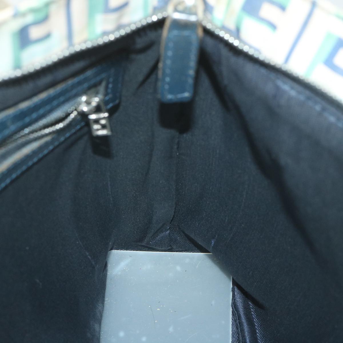 FENDI Zucca Canvas Tote Bag Green bs10046