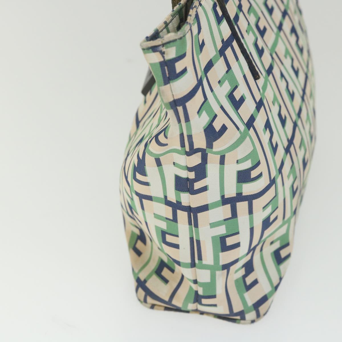 FENDI Zucca Canvas Tote Bag Green bs10046