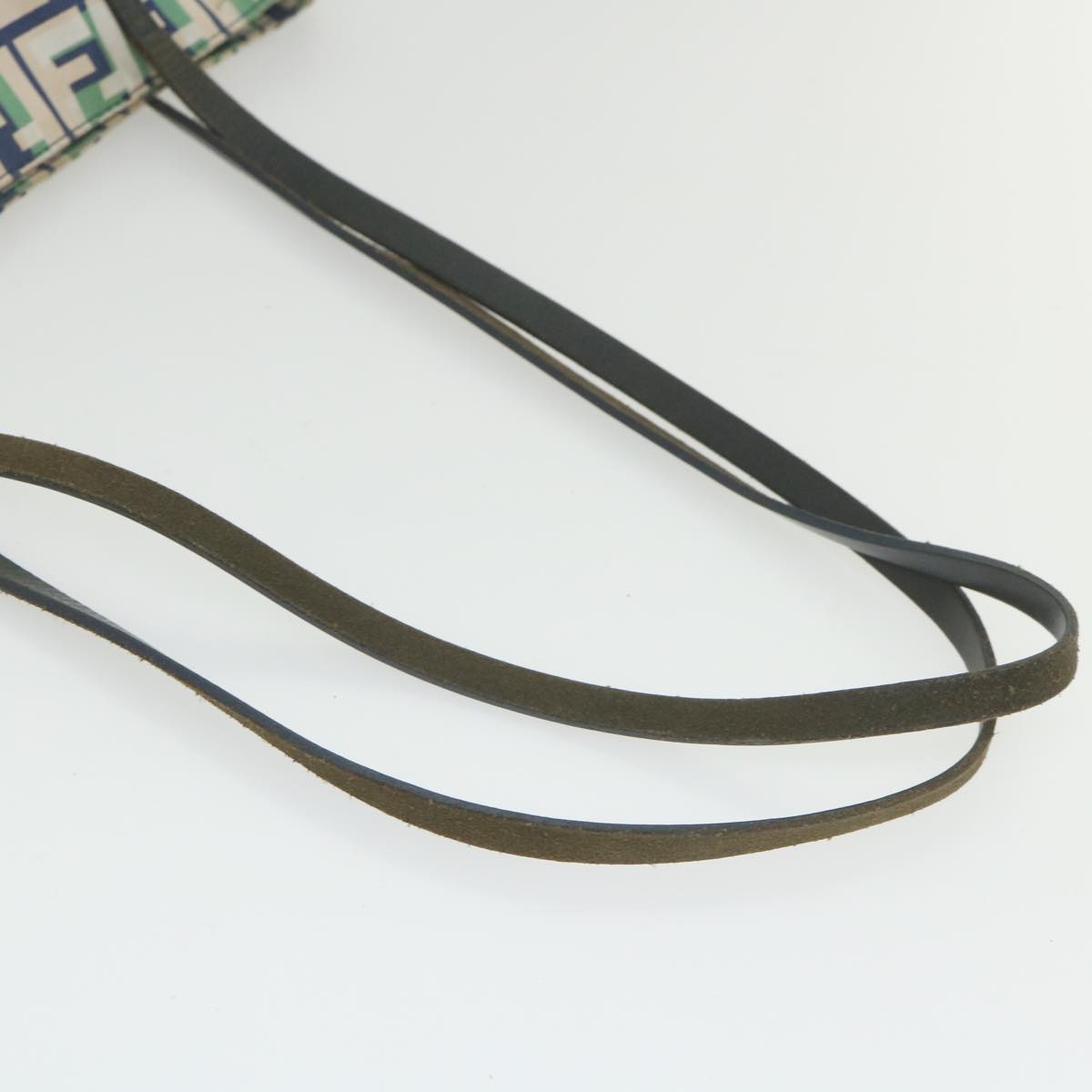 FENDI Zucca Canvas Tote Bag Green bs10046