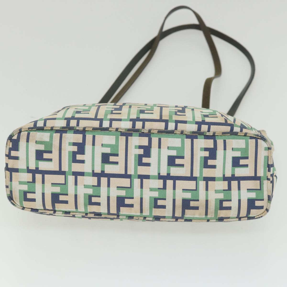 FENDI Zucca Canvas Tote Bag Green bs10046