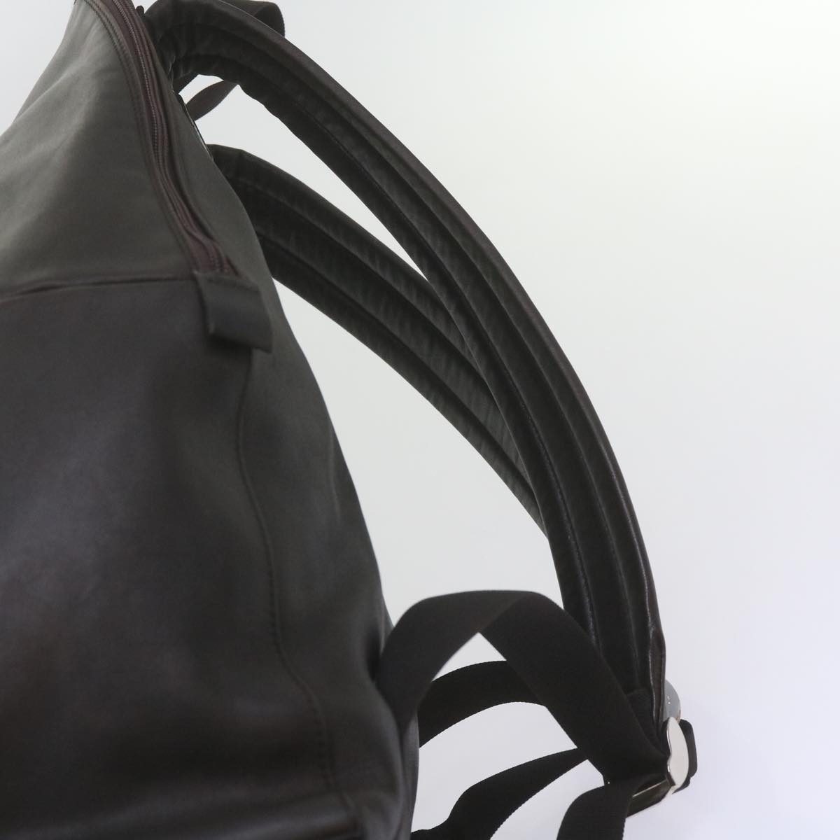 GUCCI Backpack Leather Brown 019 0302 bs10351