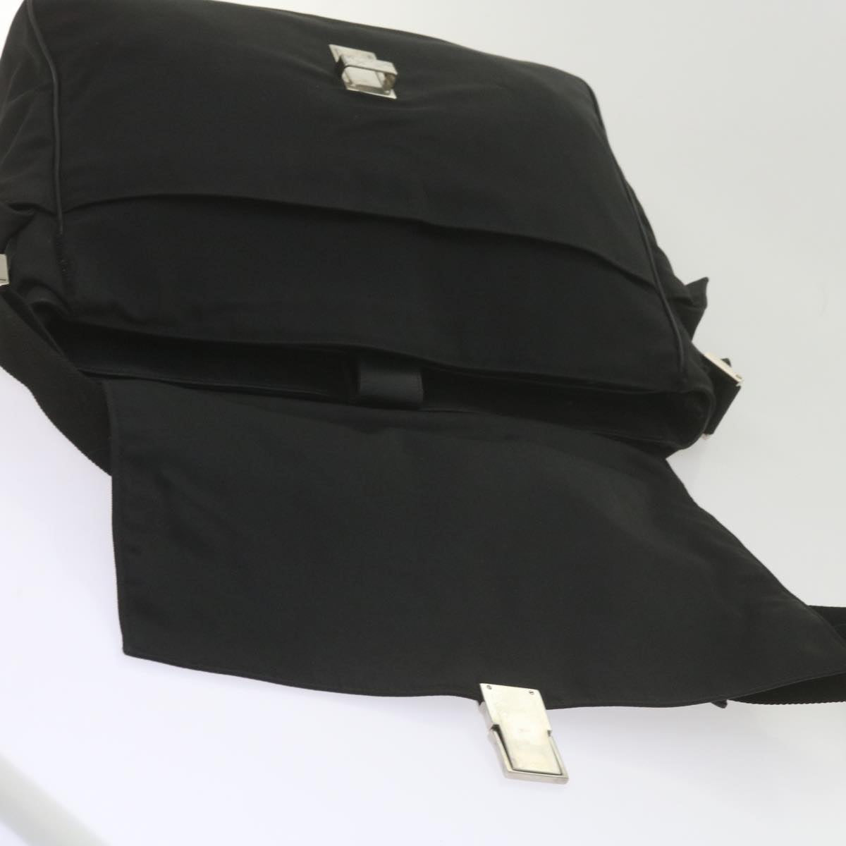 GUCCI Shoulder Bag Nylon Black bs10426