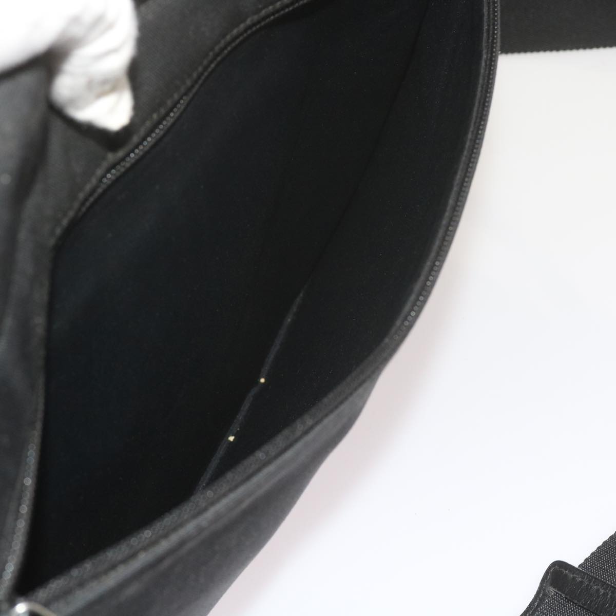 GUCCI Shoulder Bag Nylon Black bs10426