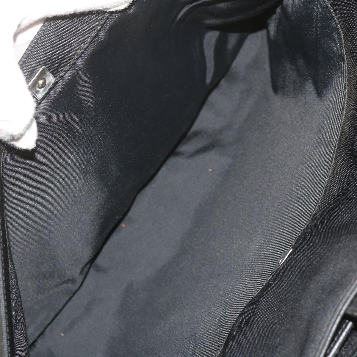 GUCCI Shoulder Bag Nylon Black bs10426
