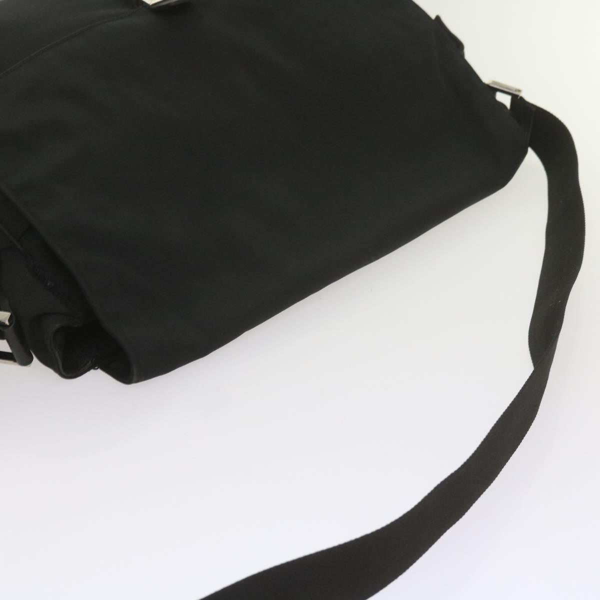 GUCCI Shoulder Bag Nylon Black bs10426