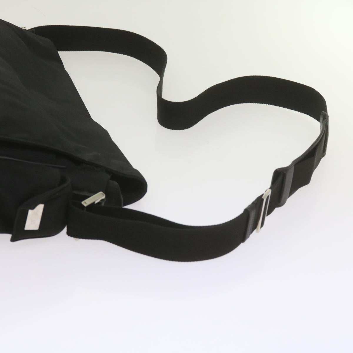 GUCCI Shoulder Bag Nylon Black bs10426