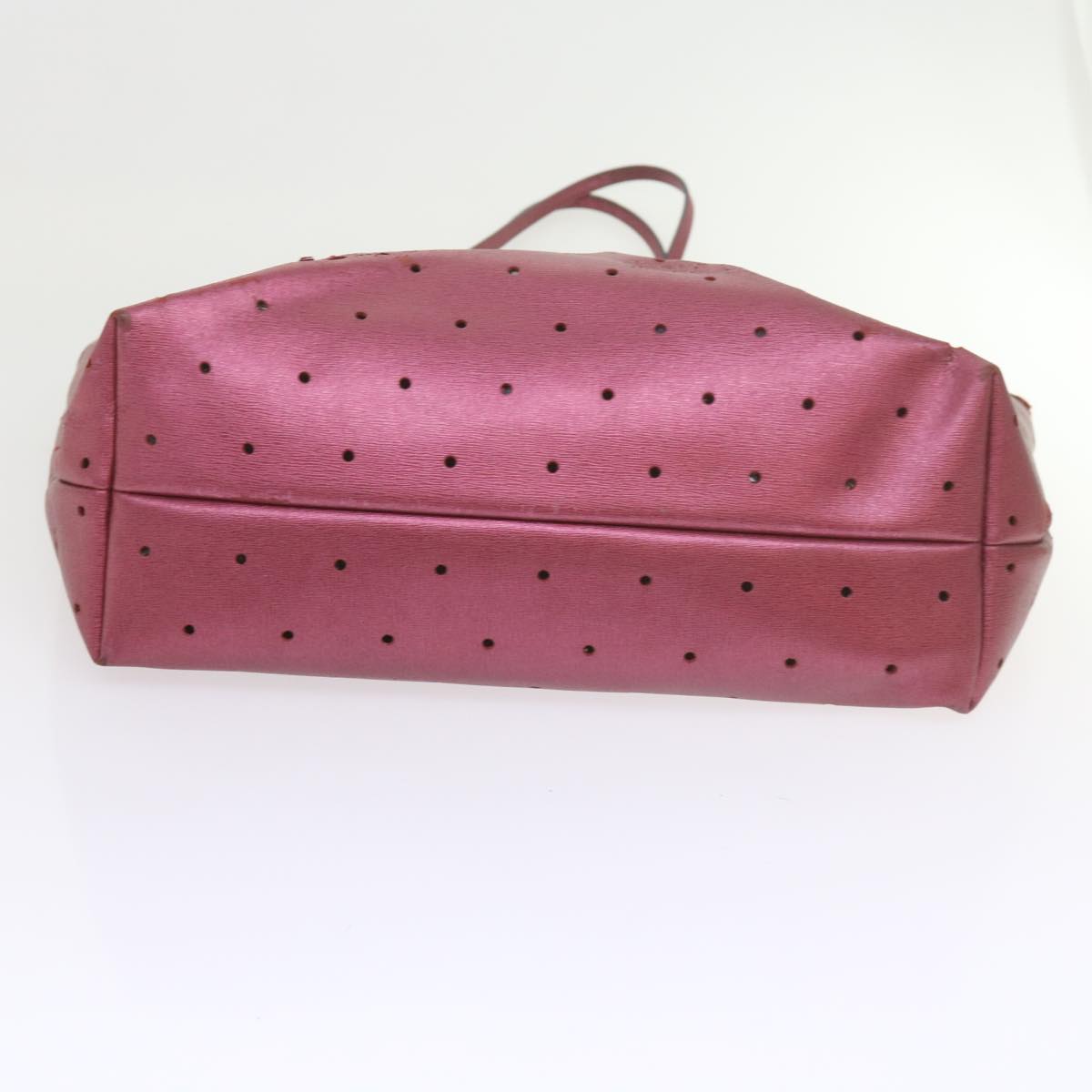 FENDI Tote Bag PVC Leather Pink bs10480
