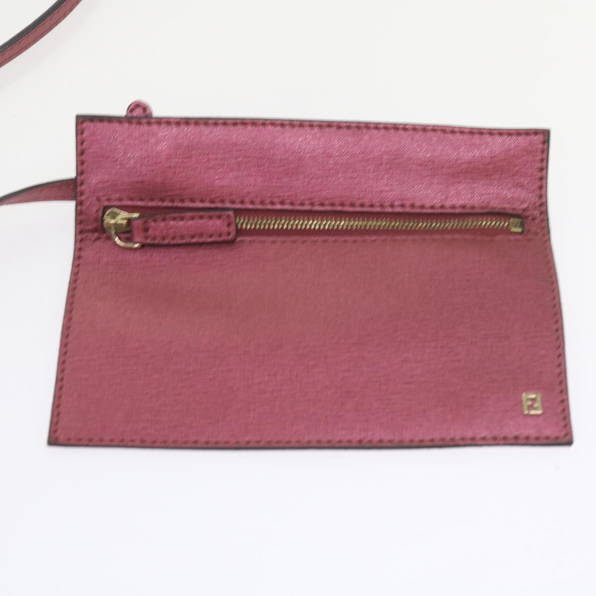 FENDI Tote Bag PVC Leather Pink bs10480