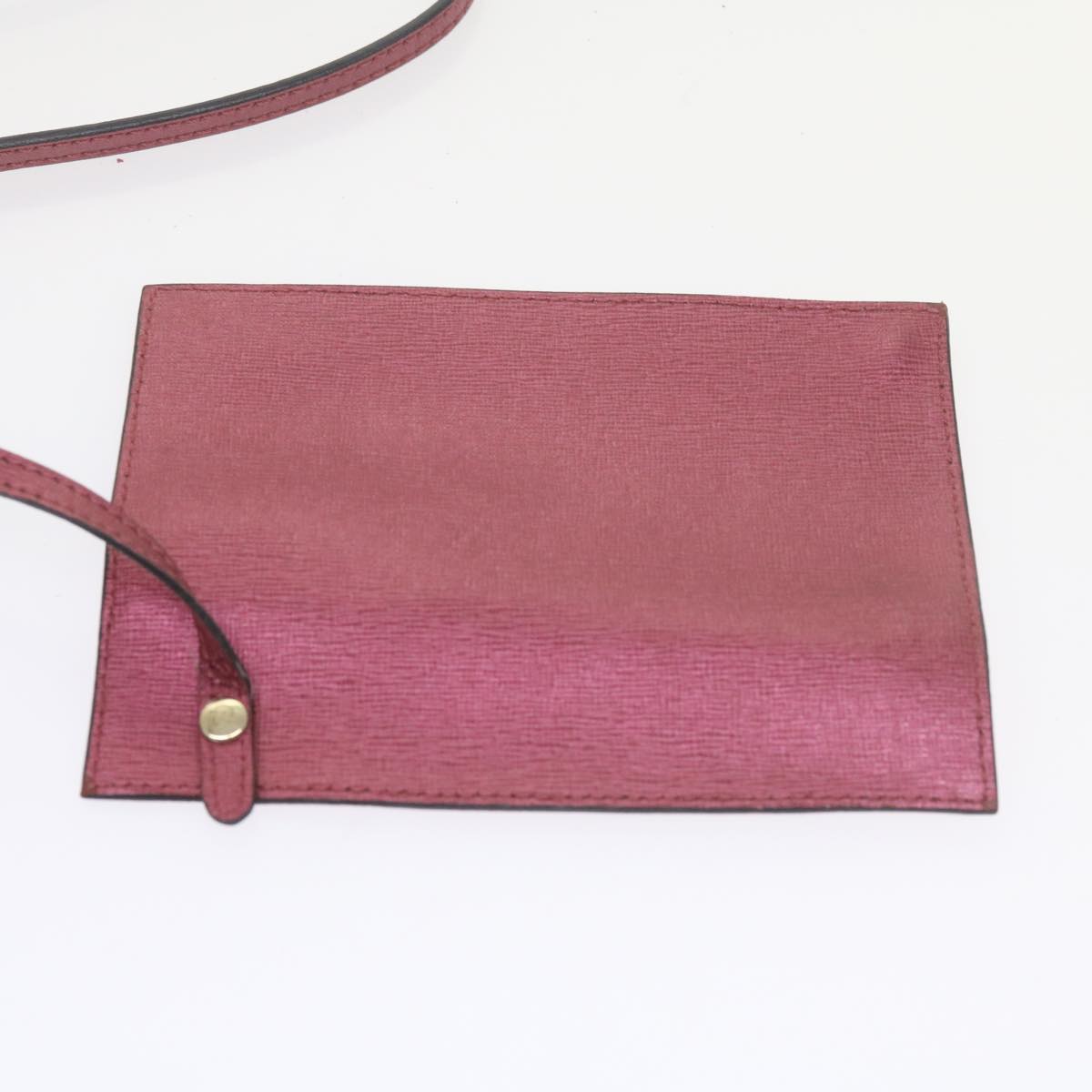 FENDI Tote Bag PVC Leather Pink bs10480