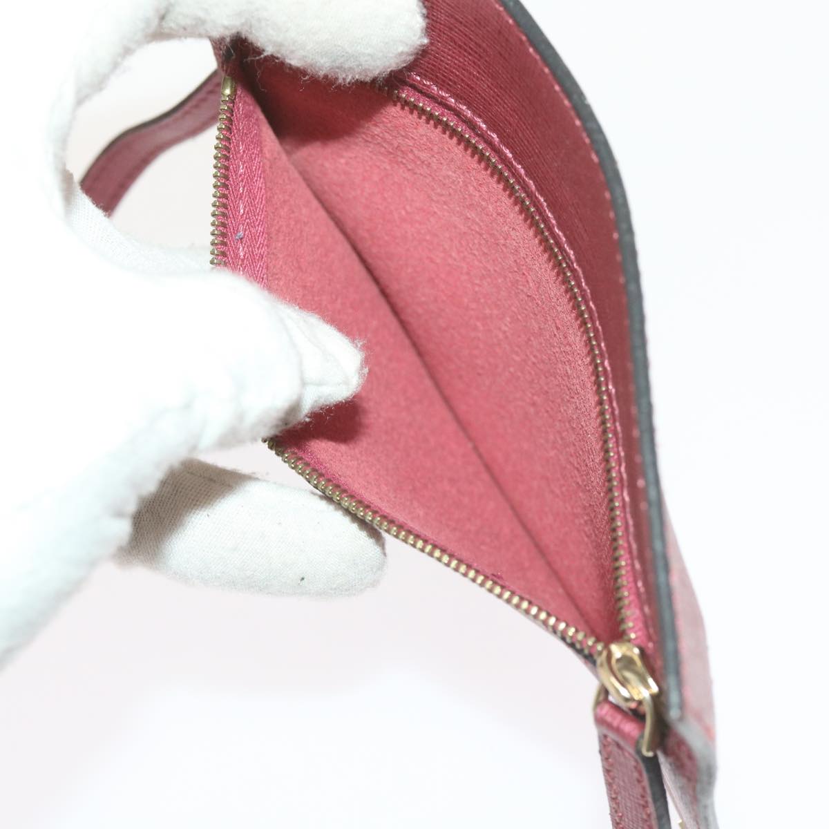 FENDI Tote Bag PVC Leather Pink bs10480