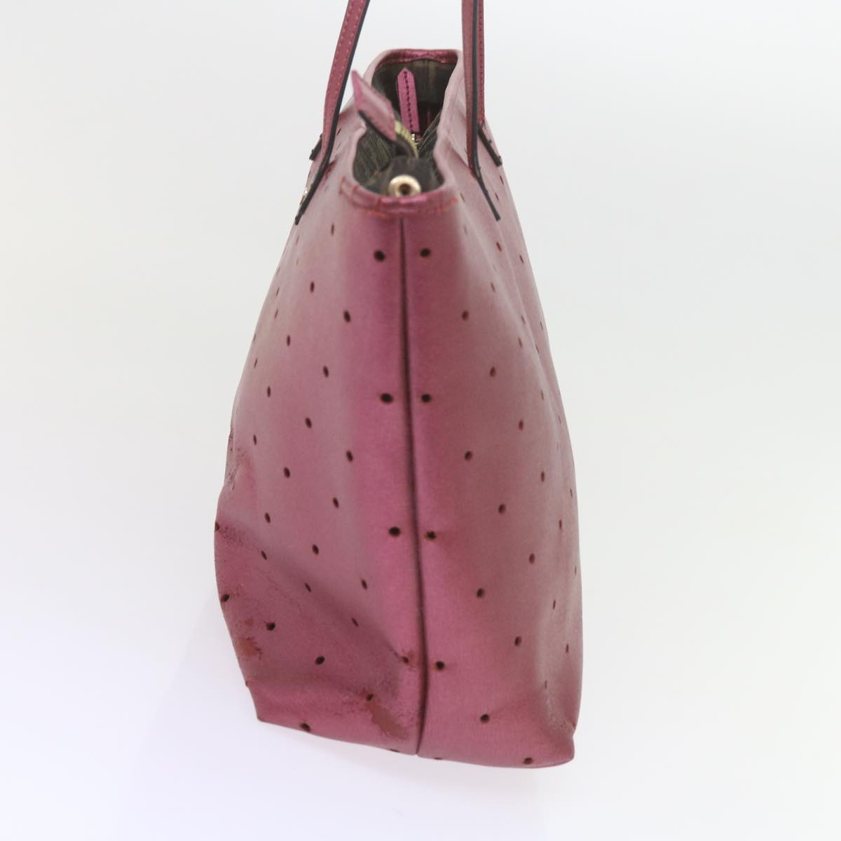 FENDI Tote Bag PVC Leather Pink bs10480