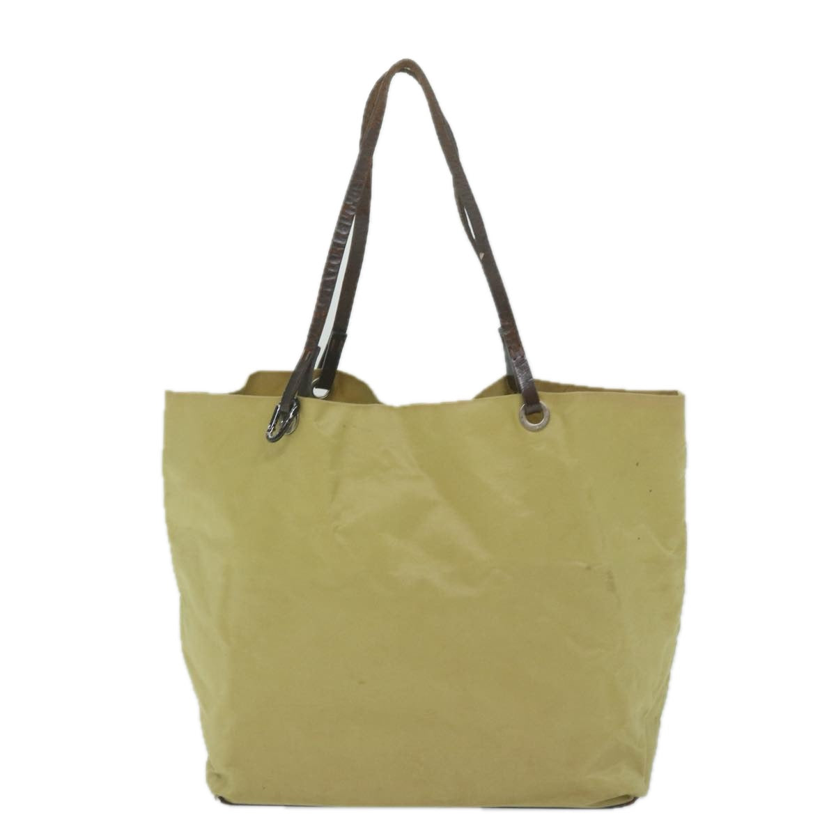 FENDI Tote Bag Nylon Beige bs10498