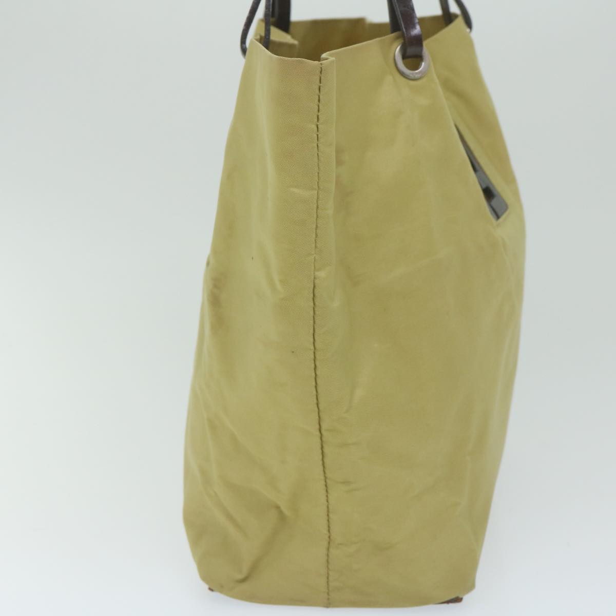 FENDI Tote Bag Nylon Beige bs10498