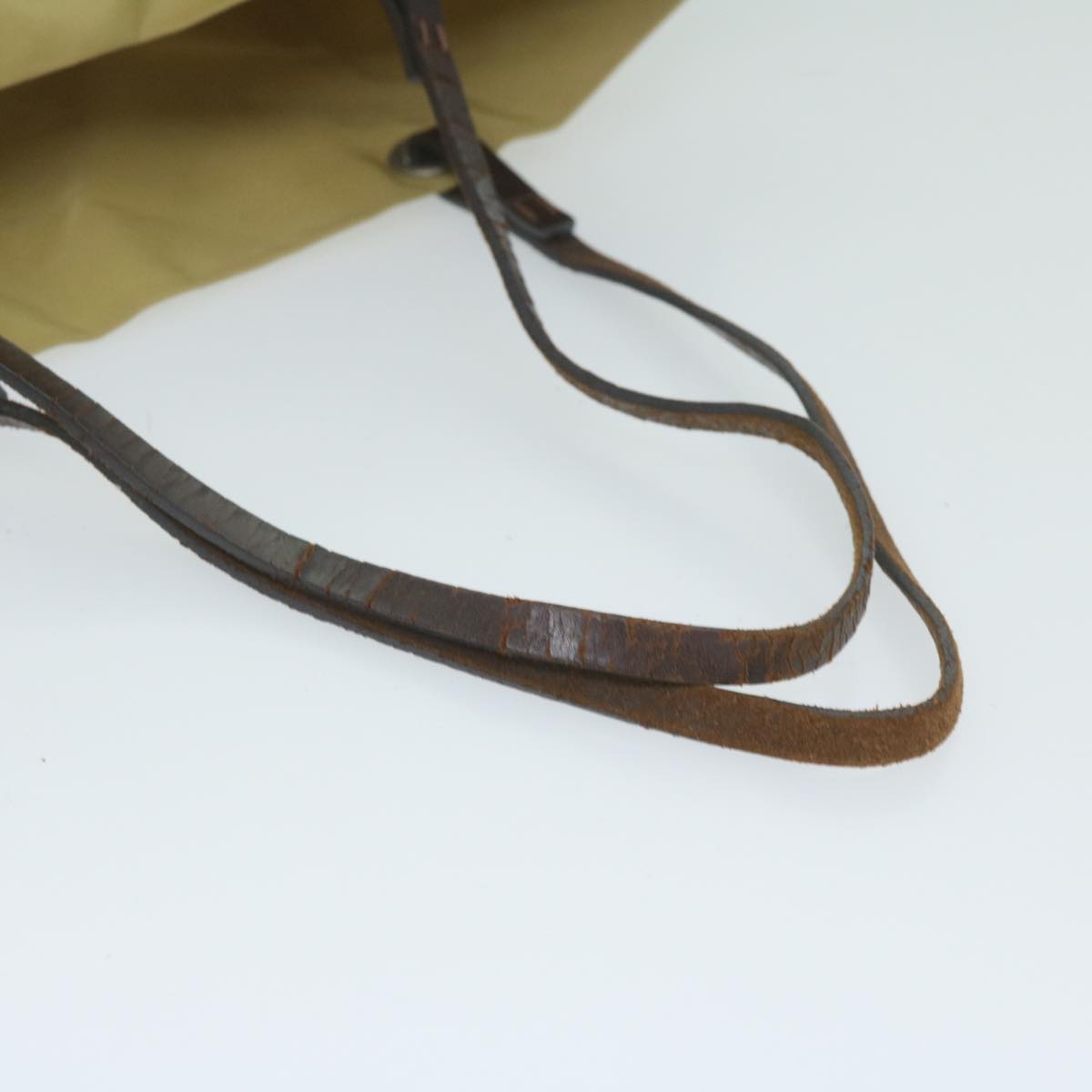 FENDI Tote Bag Nylon Beige bs10498