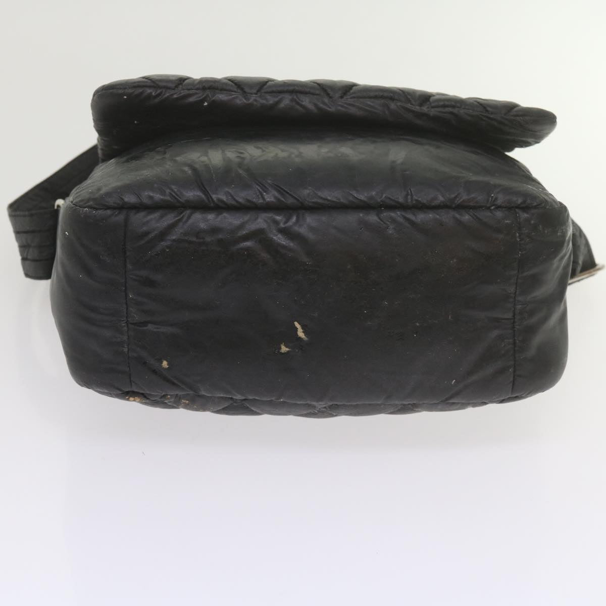 CHANEL Cococoon Shoulder Bag Nylon Black CC bs10518