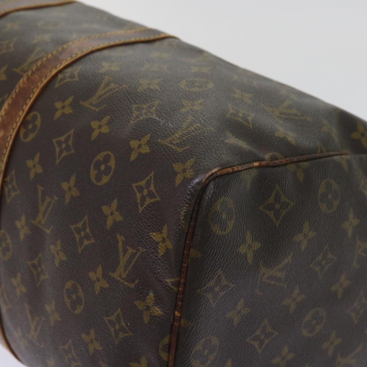 LOUIS VUITTON Monogram Keepall 45 Boston Bag M41428 LV bs10593