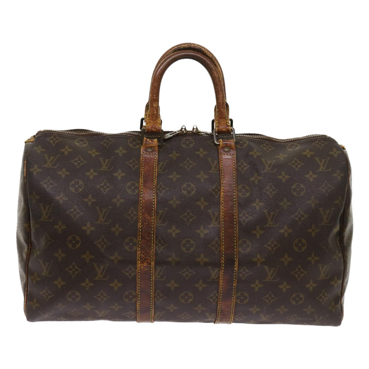 LOUIS VUITTON Monogram Keepall 45 Boston Bag M41428 LV bs10593