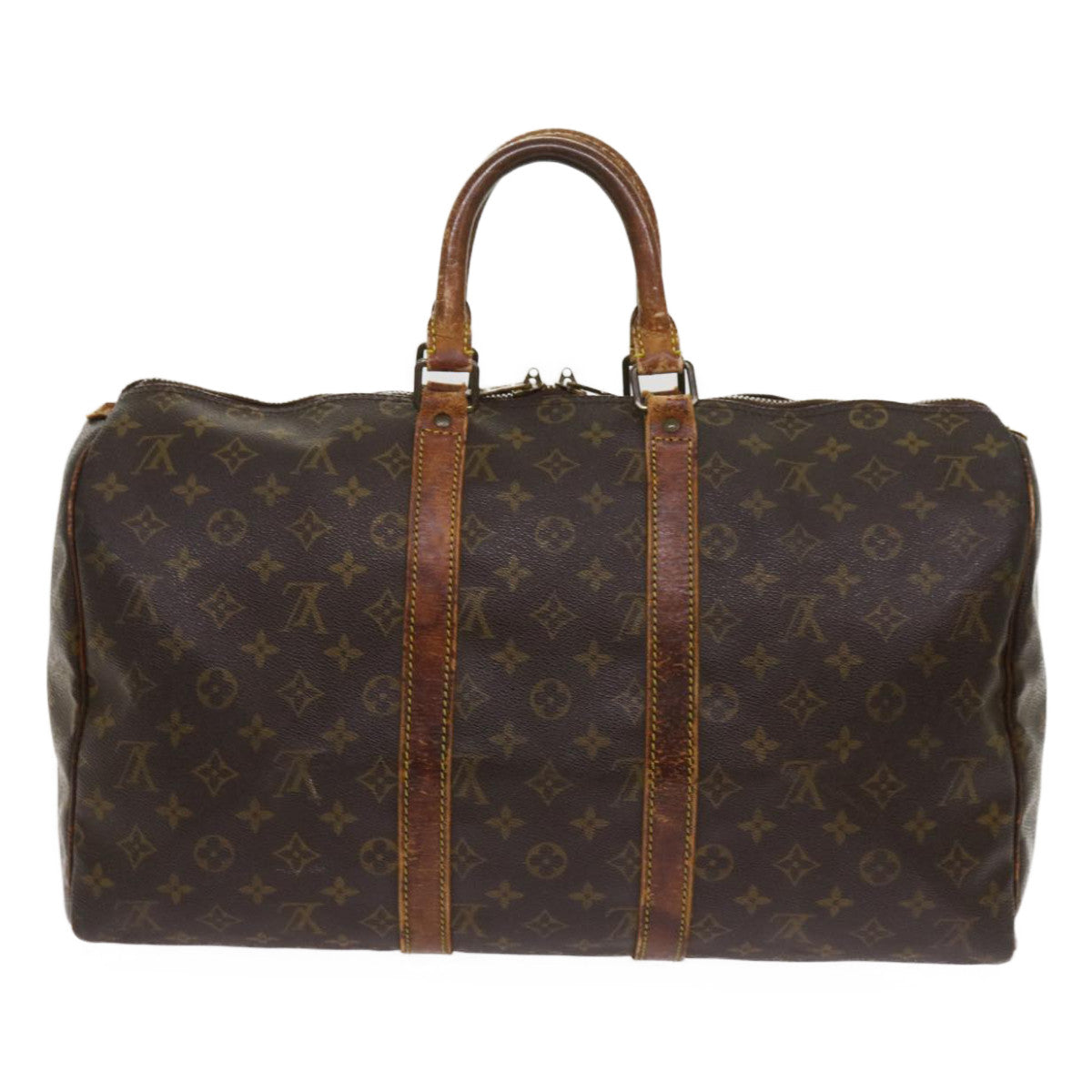 LOUIS VUITTON Monogram Keepall 45 Boston Bag M41428 LV bs10593