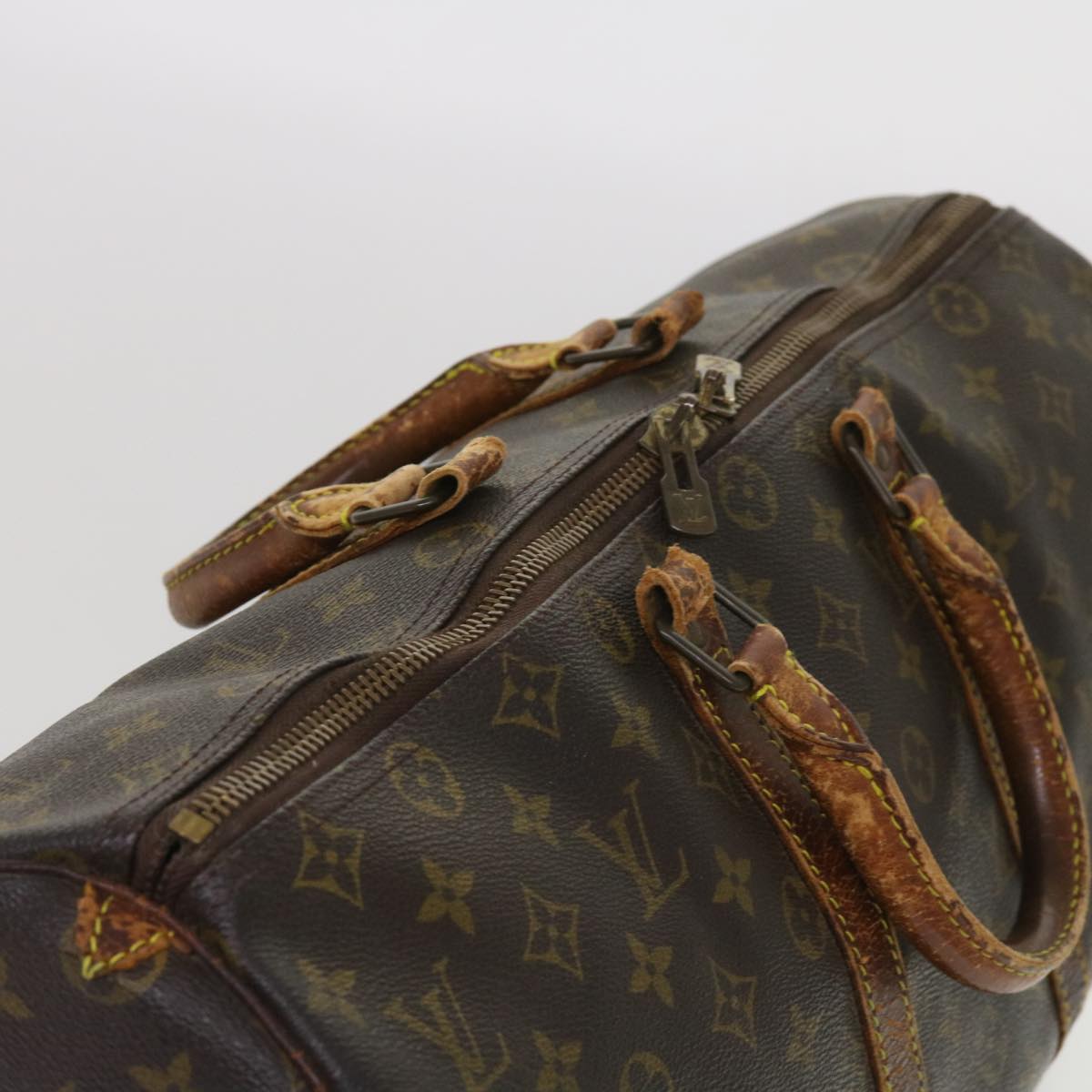 LOUIS VUITTON Monogram Keepall 45 Boston Bag M41428 LV bs10593