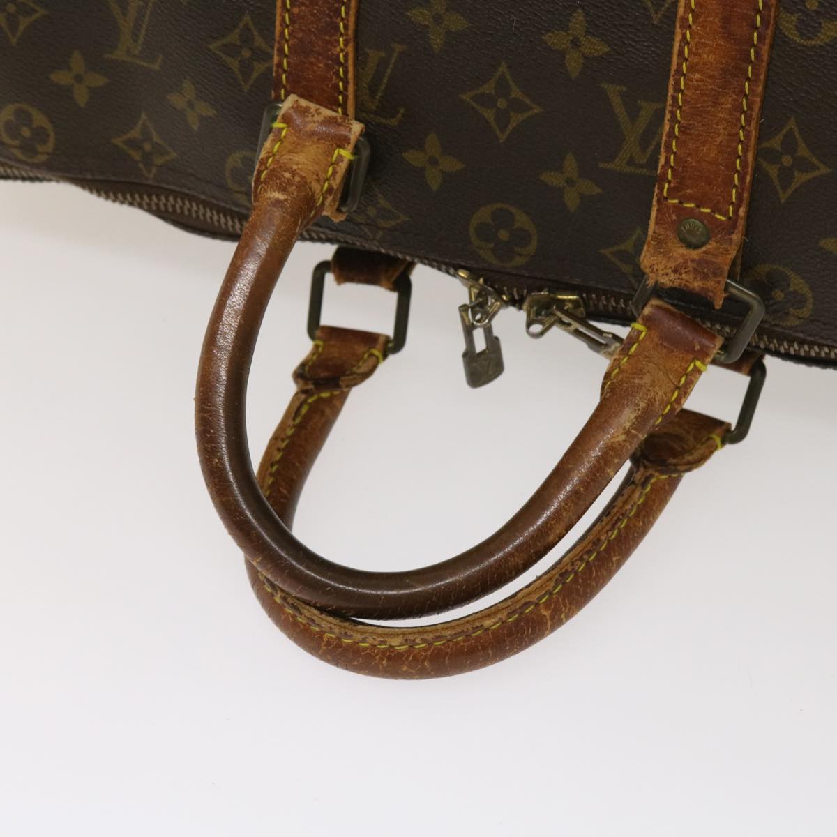 LOUIS VUITTON Monogram Keepall 45 Boston Bag M41428 LV bs10593
