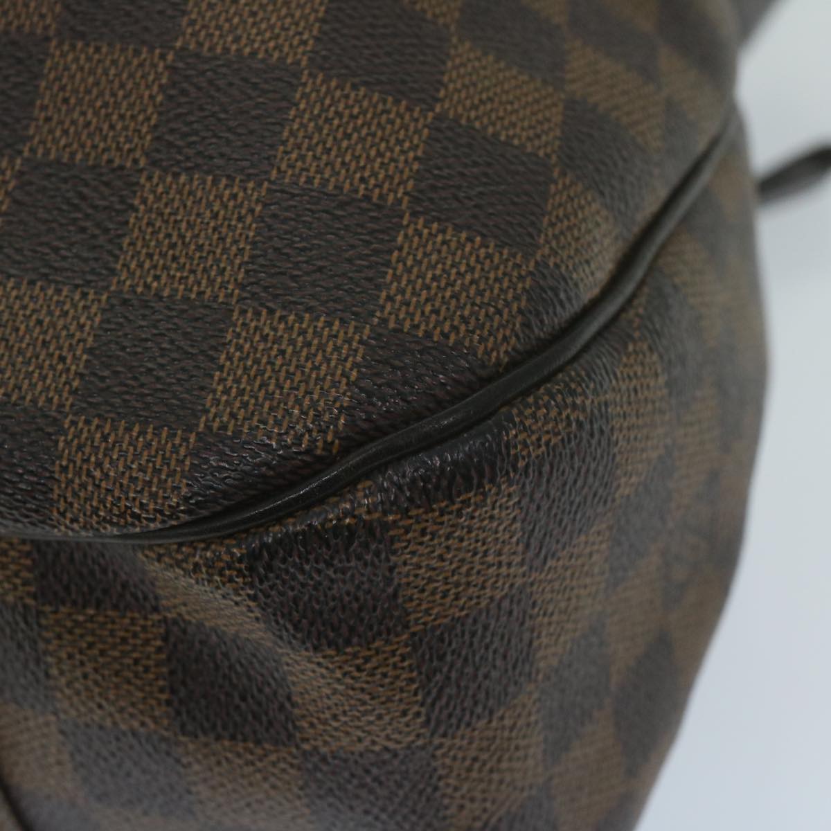 LOUIS VUITTON Damier Ebene Evora MM Tote Bag N41131 LV bs10619