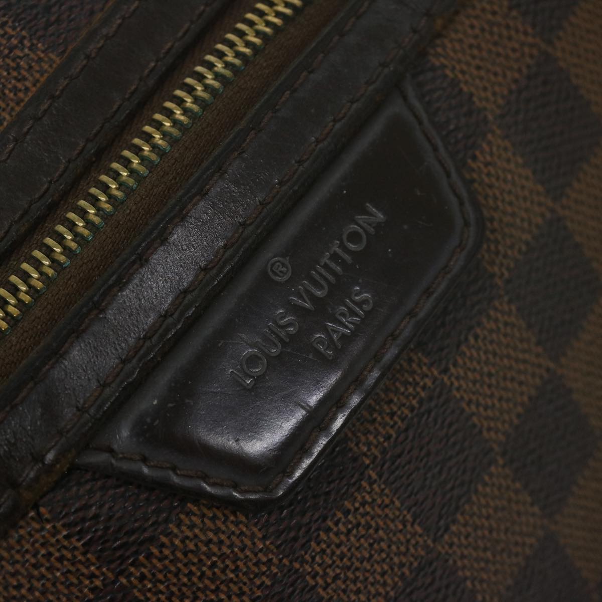 LOUIS VUITTON Damier Ebene Evora MM Tote Bag N41131 LV bs10619