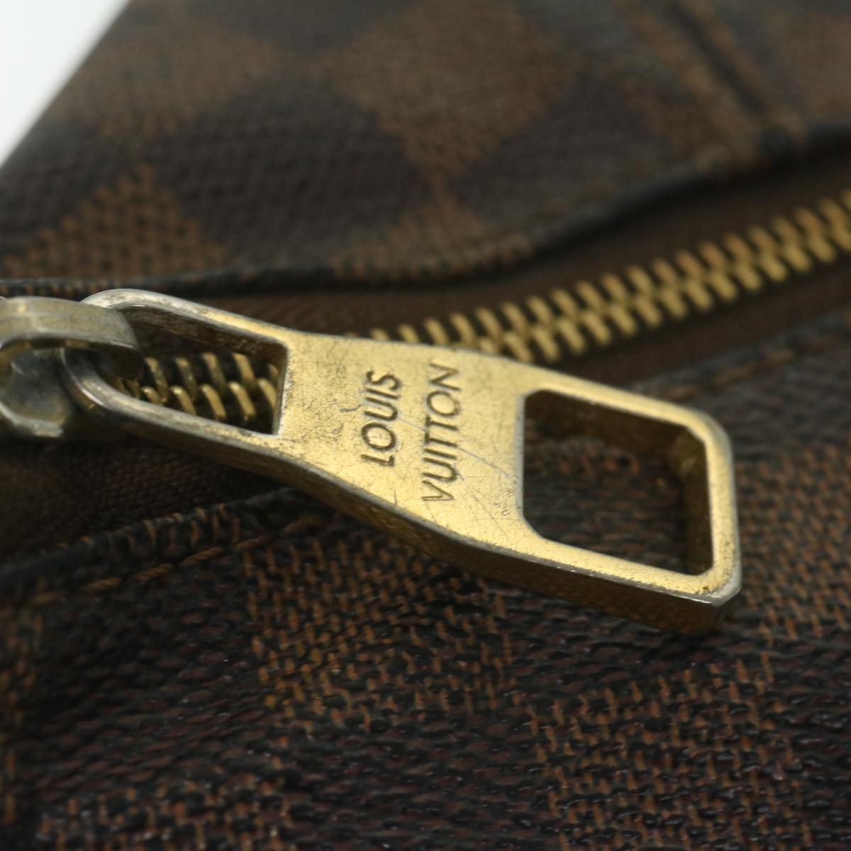 LOUIS VUITTON Damier Ebene Evora MM Tote Bag N41131 LV bs10619
