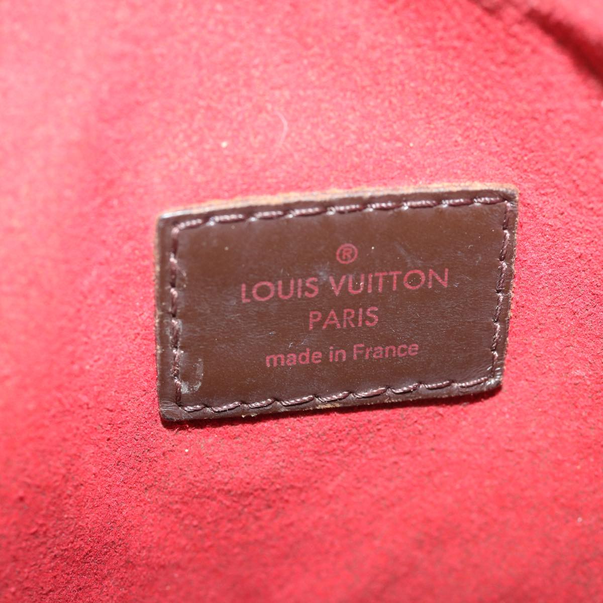LOUIS VUITTON Damier Ebene Evora MM Tote Bag N41131 LV bs10619