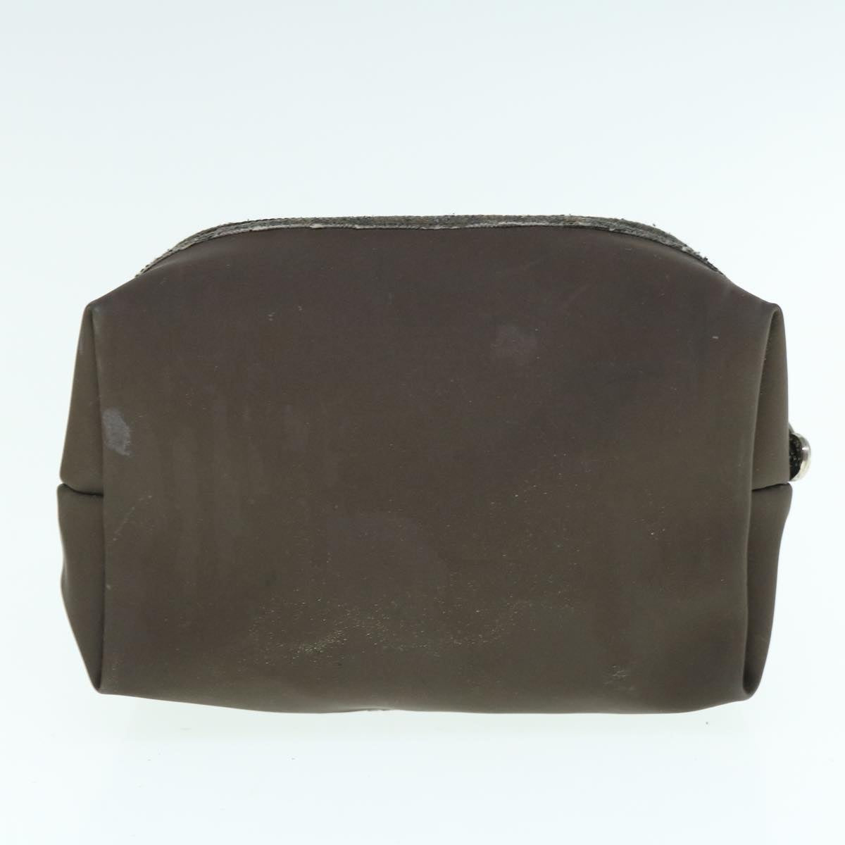 FENDI Pouch Pecan Canvas PVC 2Set Black Brown bs10625