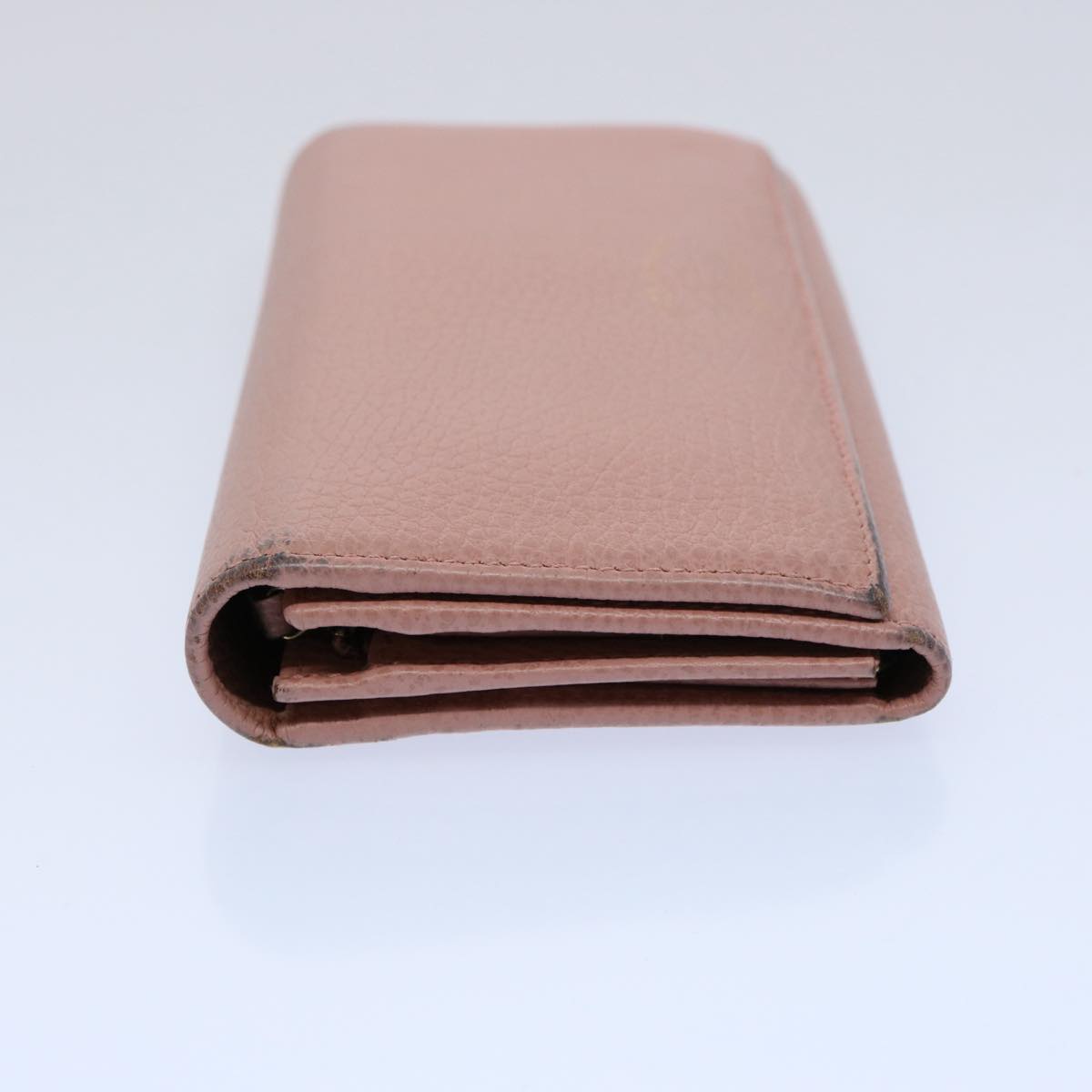 GUCCI Long Wallet Leather Pink 354498 bs10632