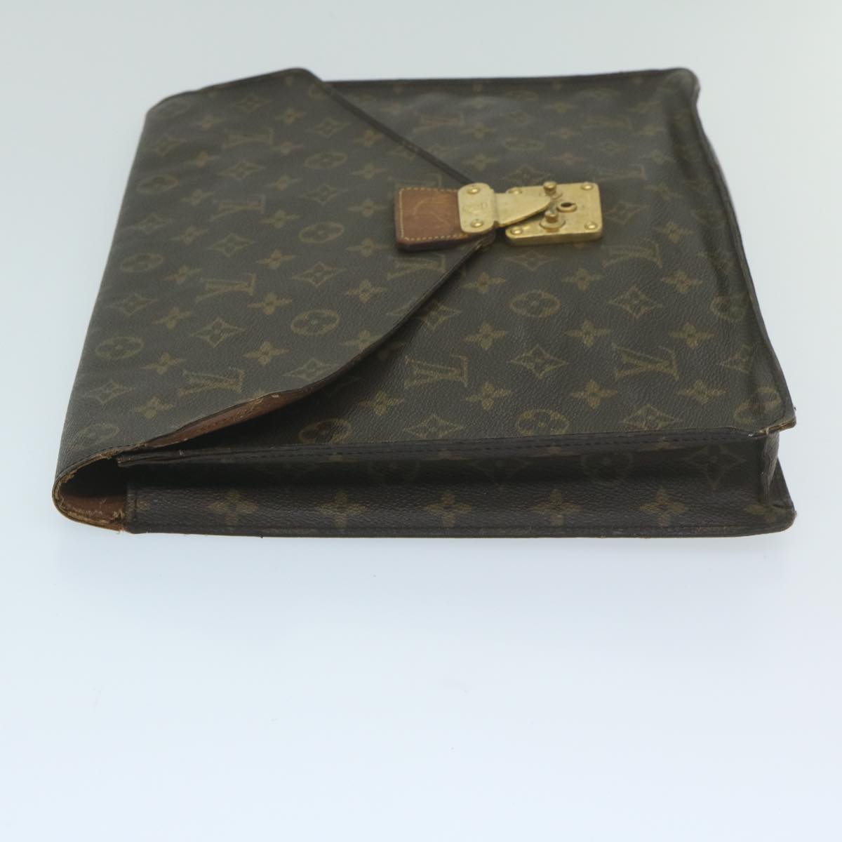 LOUIS VUITTON Monogram Porte Documents Senatur Briefcase M53335 LV bs10640