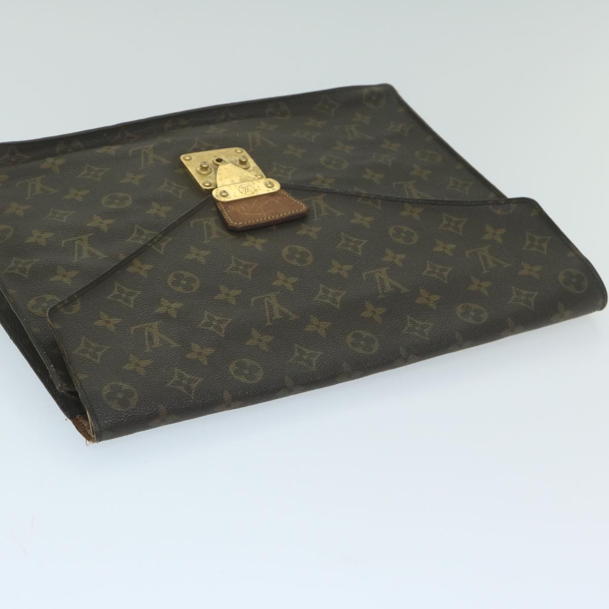 LOUIS VUITTON Monogram Porte Documents Senatur Briefcase M53335 LV bs10640